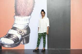 Photograph of the artist Anthea Hamilton